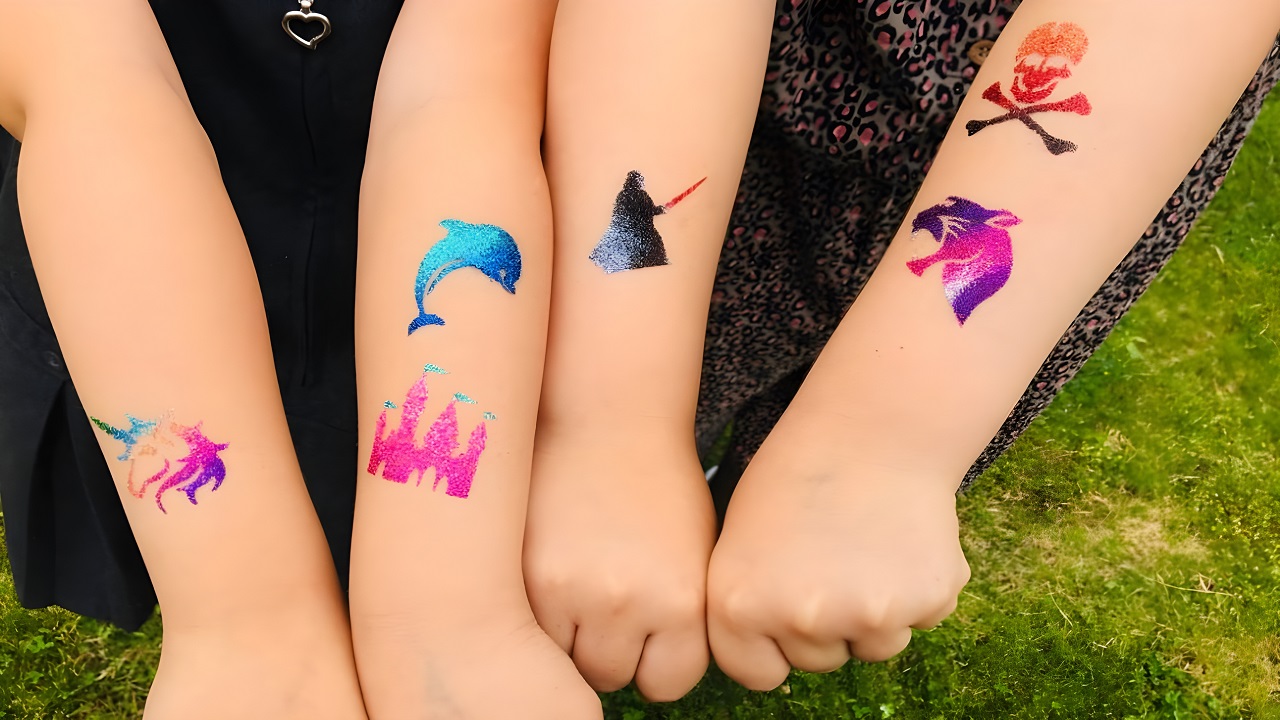 Custom Temporary Tattoos for Kids: Fun and Safe Options