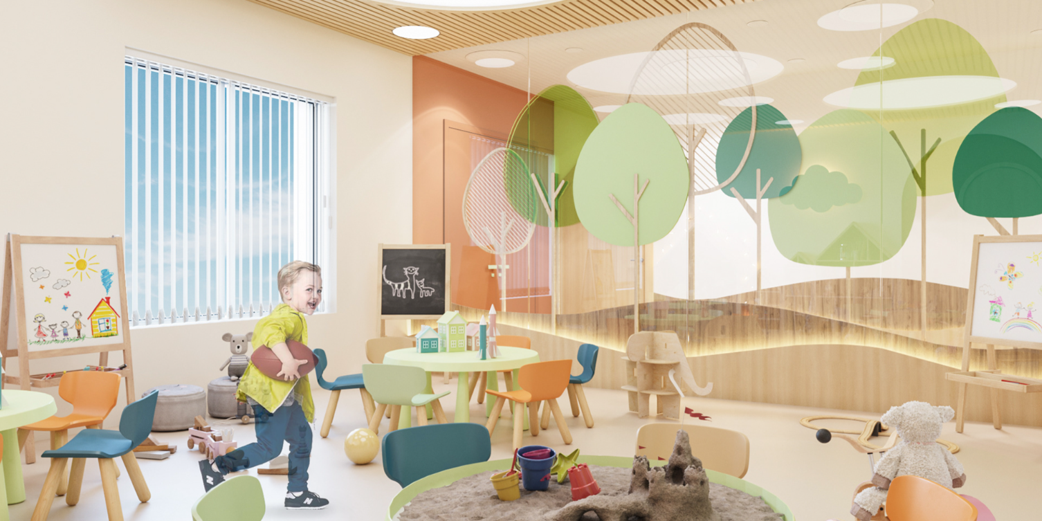 The Importance of Color in Kindergarten Design